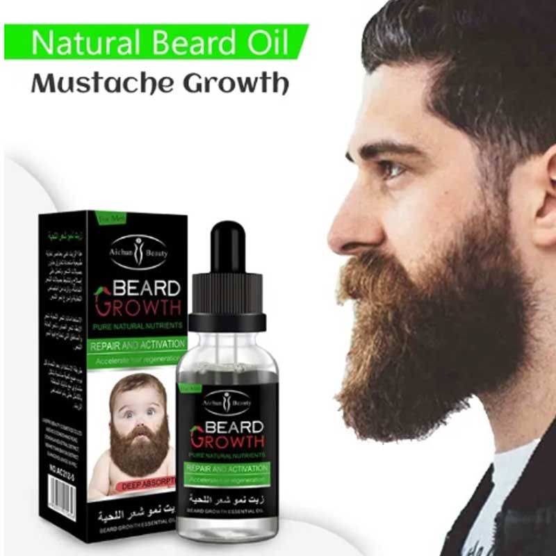 Beard and Mustache Hair Growth Oil